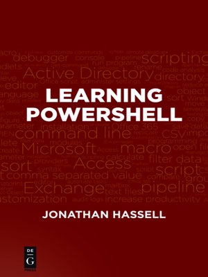 cover image of Learning PowerShell